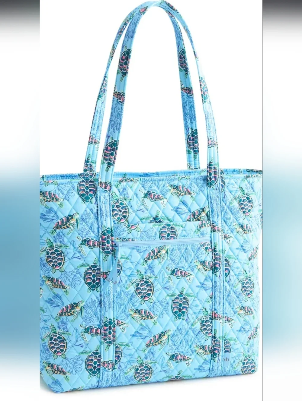 Vera Bradley Vera Tote Sea Turtles NWT - Picture 1 of 15